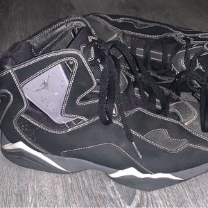 Air Jordan true flight black and grey